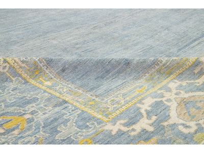 Modern Sultanabad Wool Rug 12 X 19