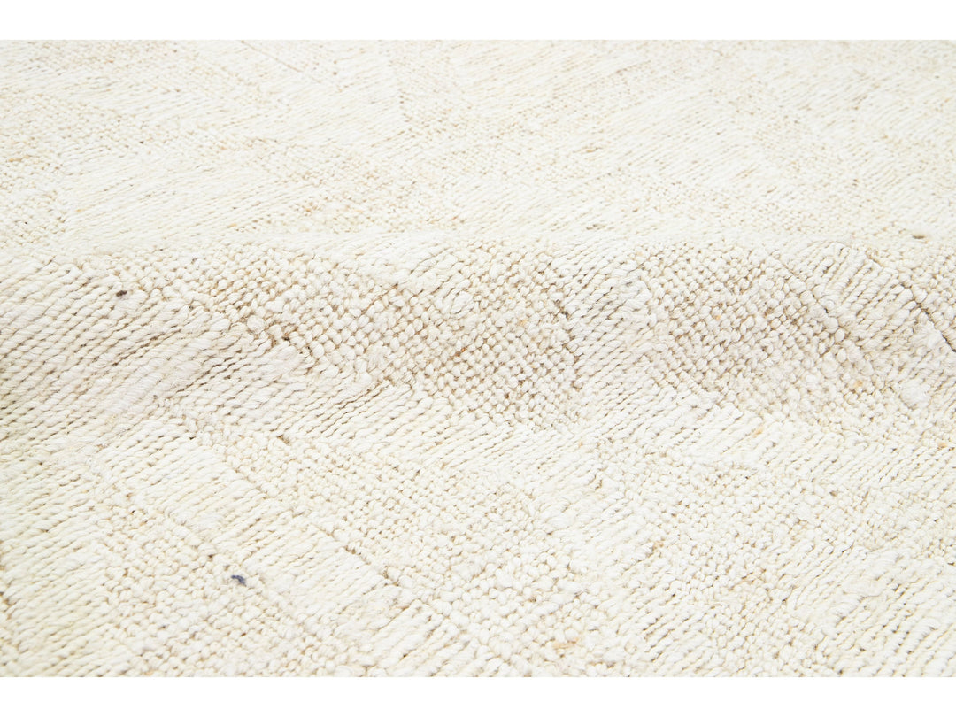 Modern Soumak Natural Jute Rug 5 X 8