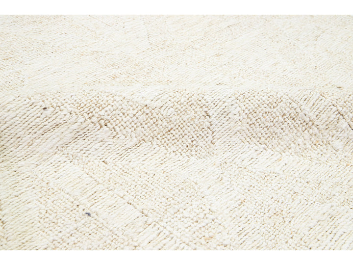 Modern Soumak Natural Jute Rug 5 X 8