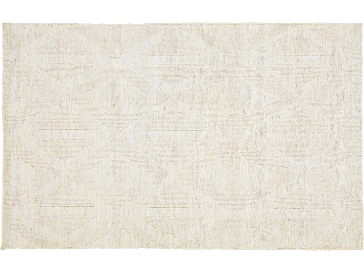 Modern Soumak Natural Jute Rug 5 X 8
