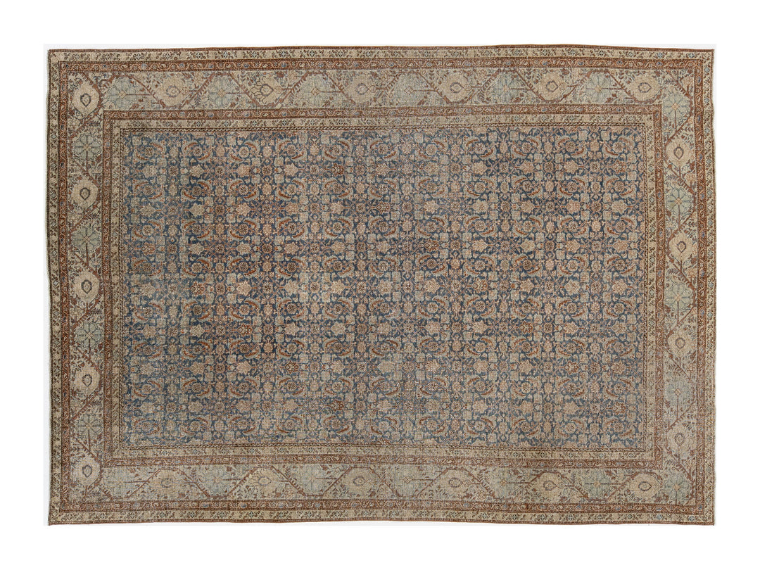 Antique Tabriz Wool Rug 8 X 11