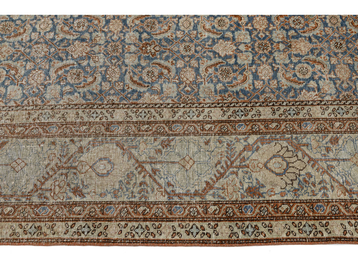 Antique Tabriz Wool Rug 8 X 11