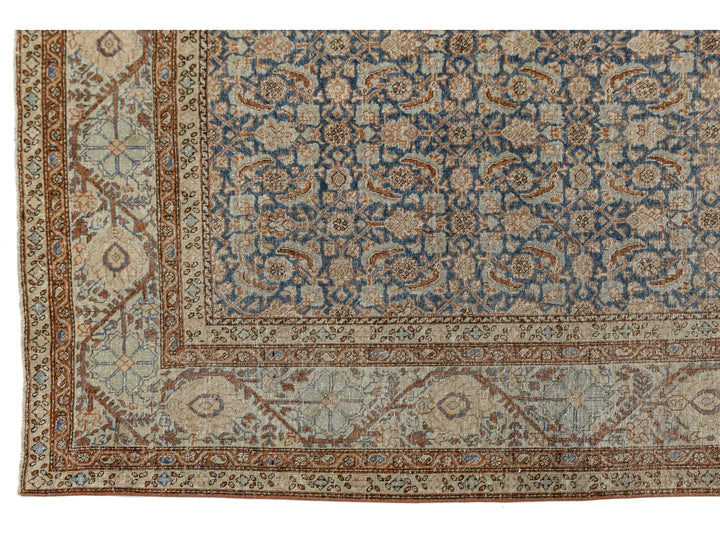 Antique Tabriz Wool Rug 8 X 11