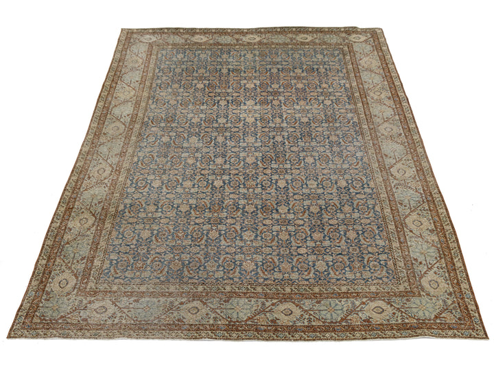 Antique Tabriz Wool Rug 8 X 11