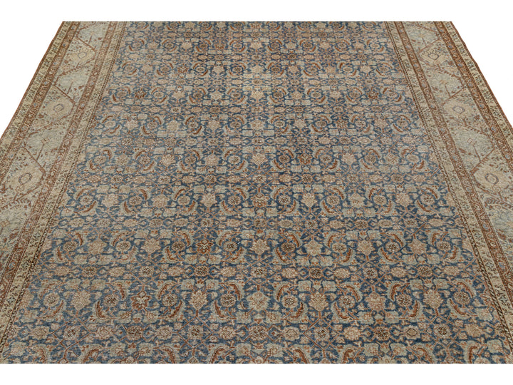 Antique Tabriz Wool Rug 8 X 11