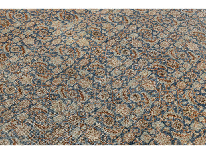 Antique Tabriz Wool Rug 8 X 11