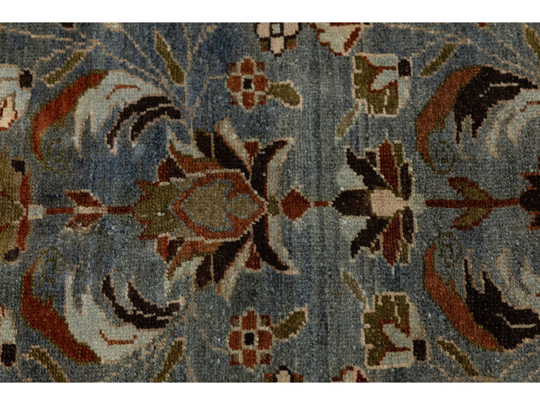 Antique Persian Malayer Wool Rug 5 X 7