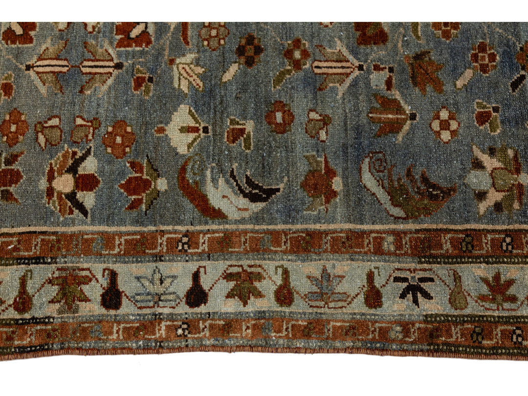 Antique Persian Malayer Wool Rug 5 X 7