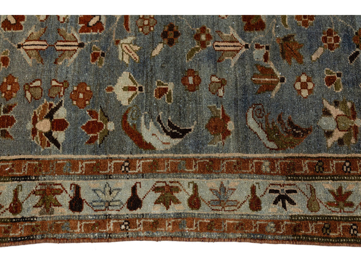 Antique Persian Malayer Wool Rug 5 X 7