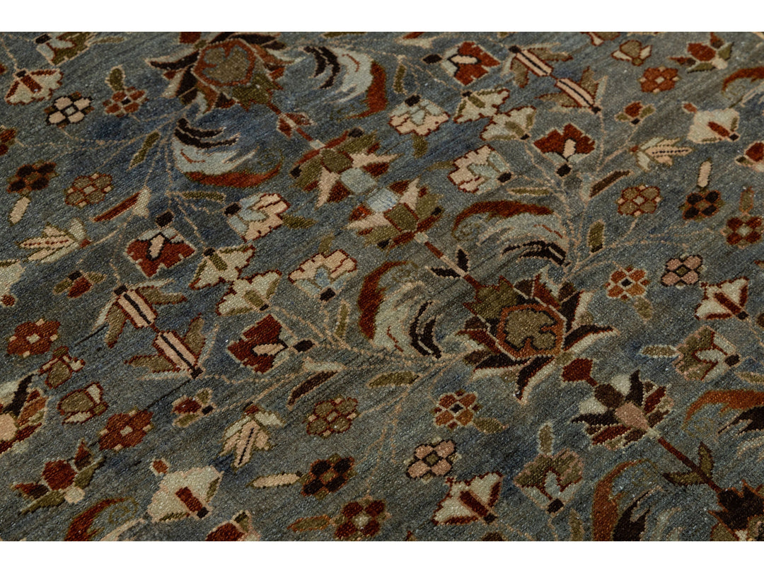 Antique Persian Malayer Wool Rug 5 X 7