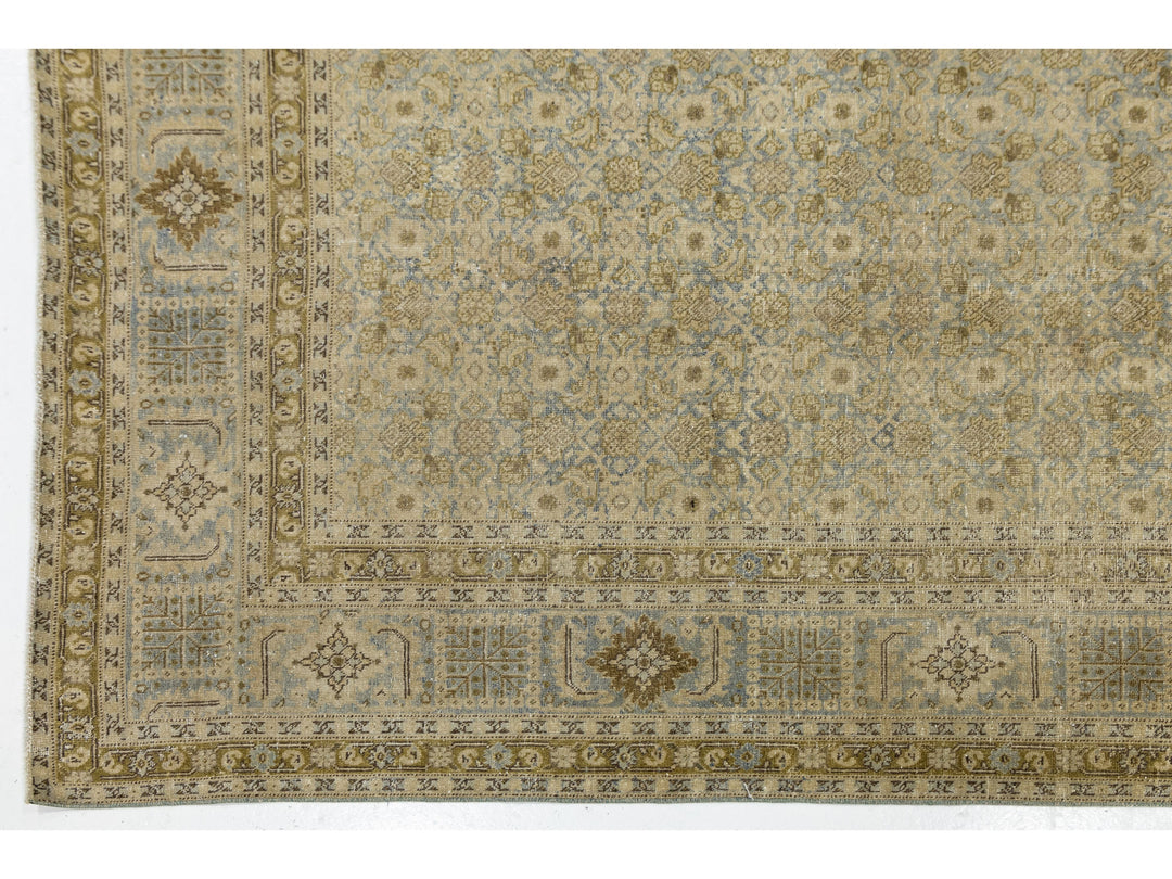 Antique Persian Tabriz Wool Rug 8 x 12