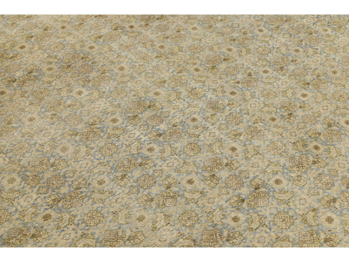Antique Persian Tabriz Wool Rug 8 x 12