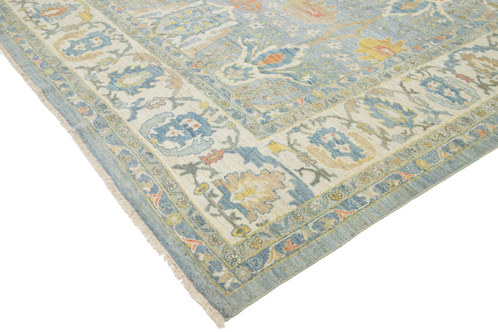 Modern Sultanabad Wool Rug 14 X 19