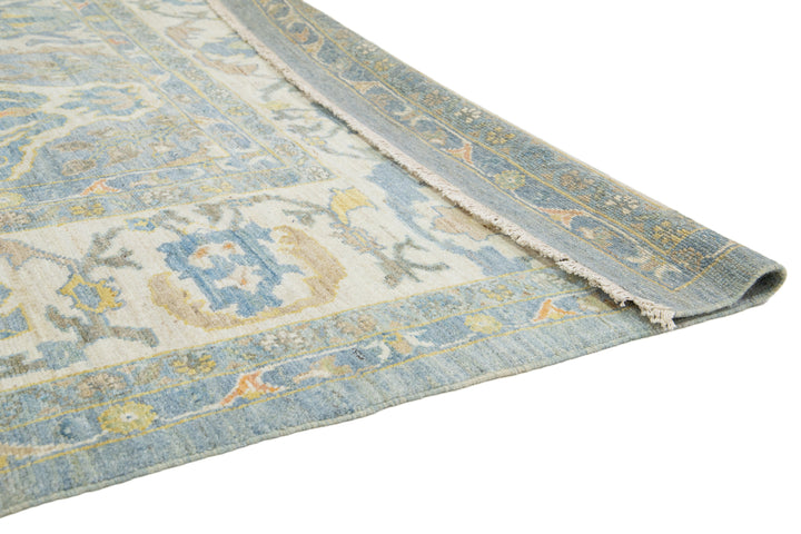 Modern Sultanabad Wool Rug 14 X 19