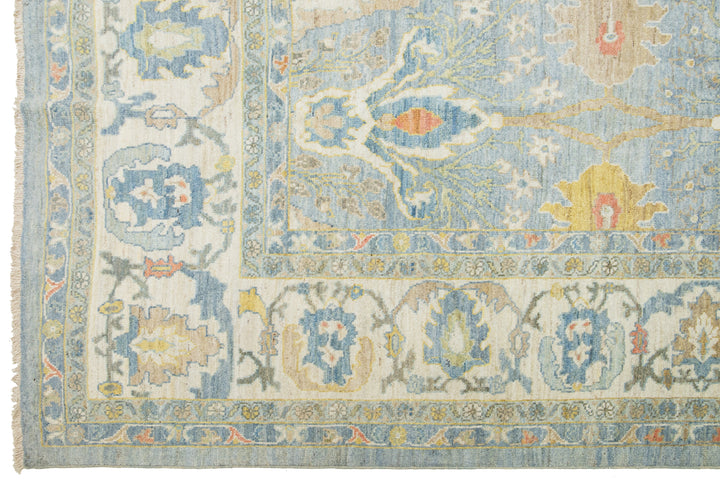 Modern Sultanabad Wool Rug 14 X 19