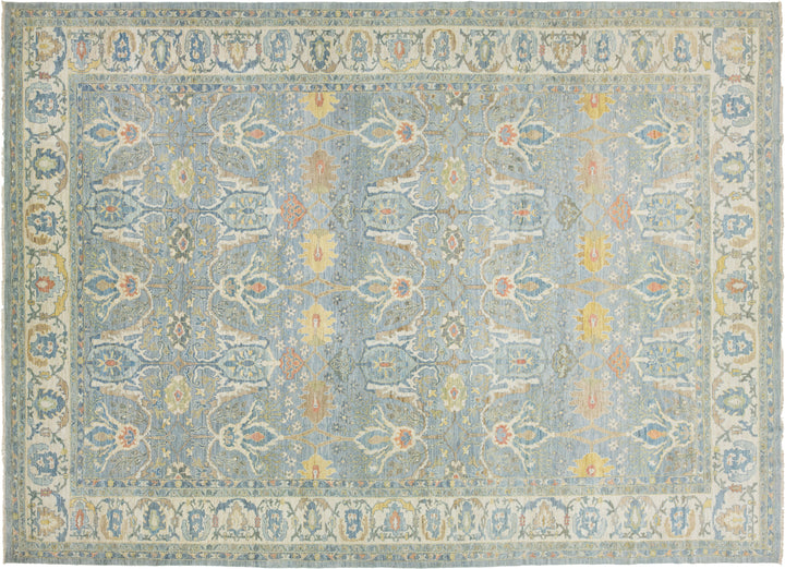 Modern Sultanabad Wool Rug 14 X 19