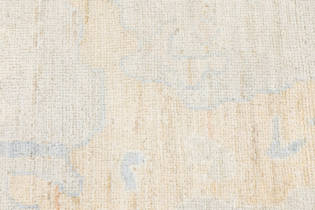 Modern Oushak Wool Rug 12 X 18