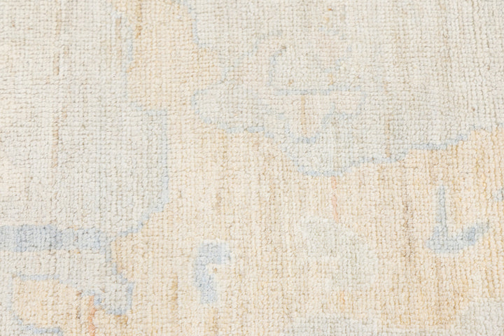Modern Oushak Wool Rug 12 X 18