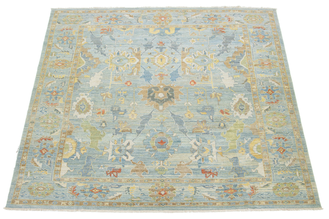 Modern Sultanabad Wool Rug 11 X 12