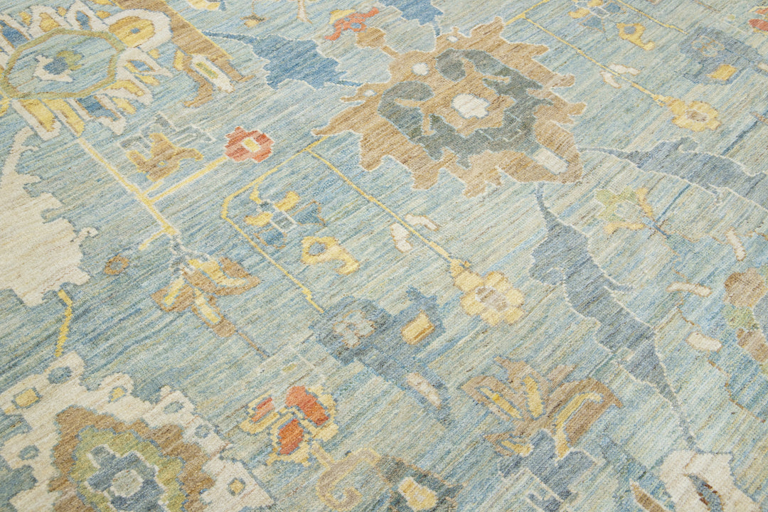 Modern Sultanabad Wool Rug 11 X 12