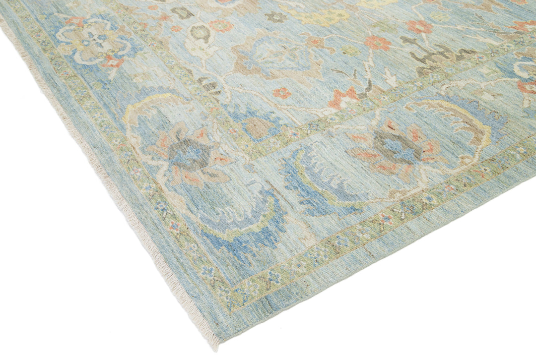 Modern Sultanabad Wool Rug 11 X 13