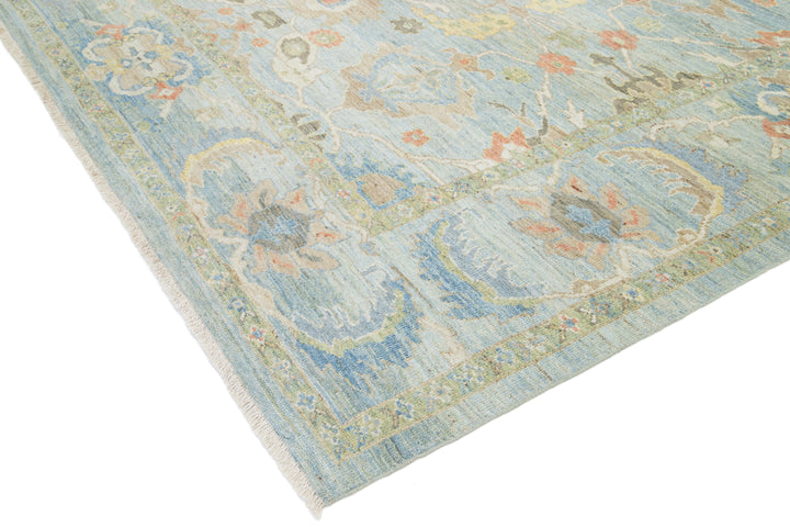 Modern Sultanabad Wool Rug 11 X 13