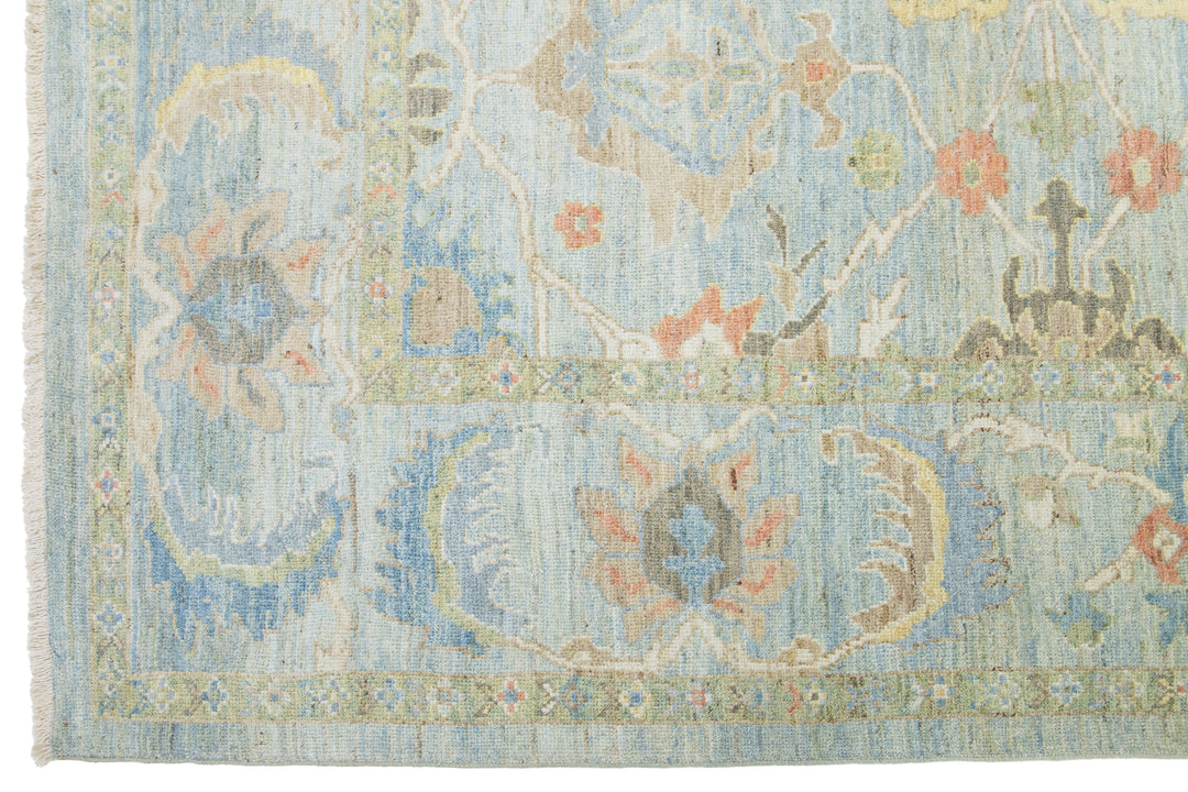 Modern Sultanabad Wool Rug 11 X 13