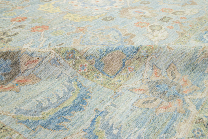 Modern Sultanabad Wool Rug 11 X 13