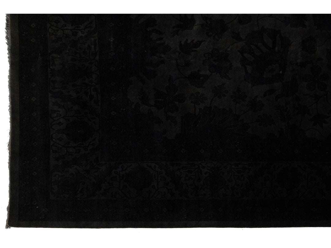 Modern Overdyed Wool Rug 12 X 15