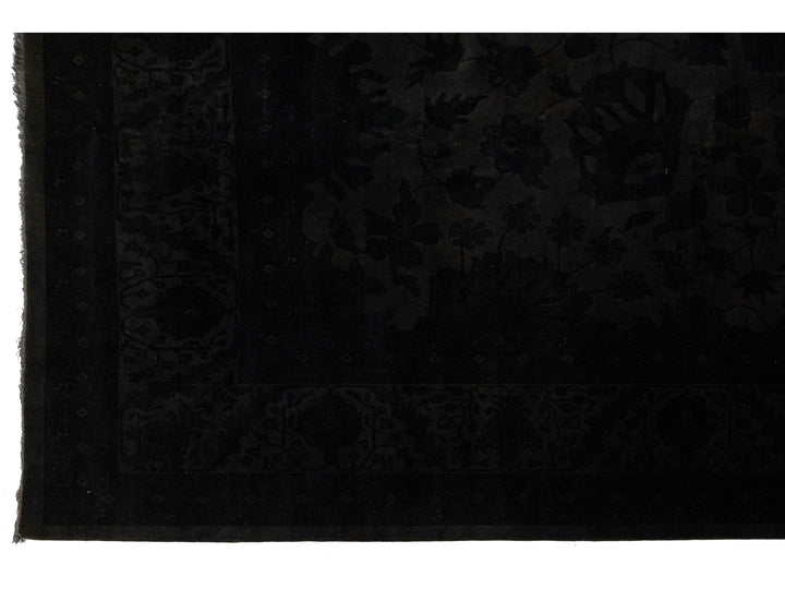 Modern Overdyed Wool Rug 12 X 15