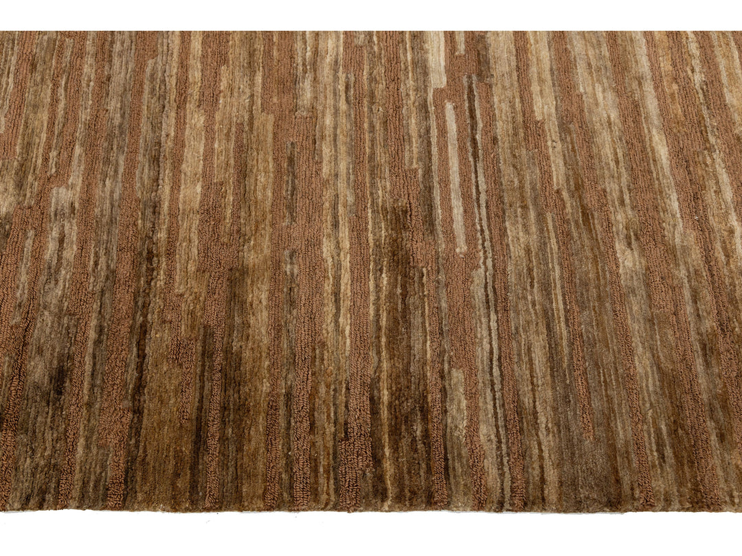 Modern Soumak Wool Rug 10 X 14