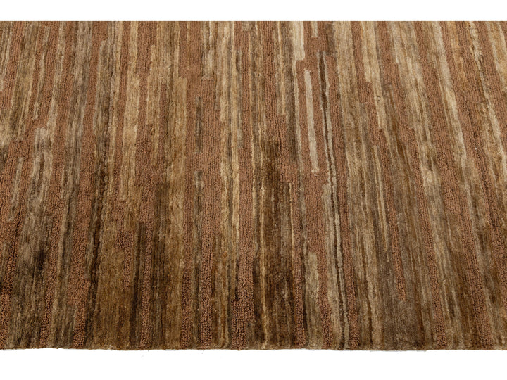 Modern Soumak Wool Rug 10 X 14