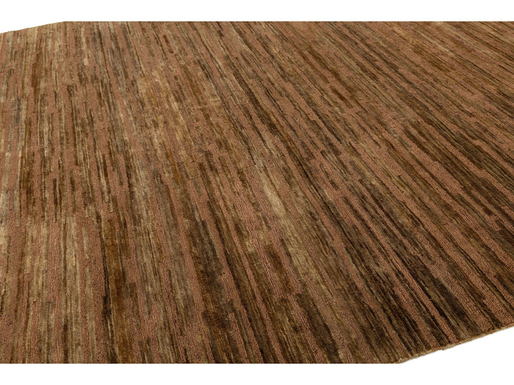 Modern Soumak Wool Rug 10 X 14