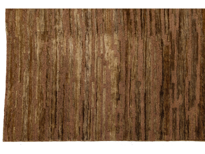 Modern Soumak Wool Rug 10 X 14