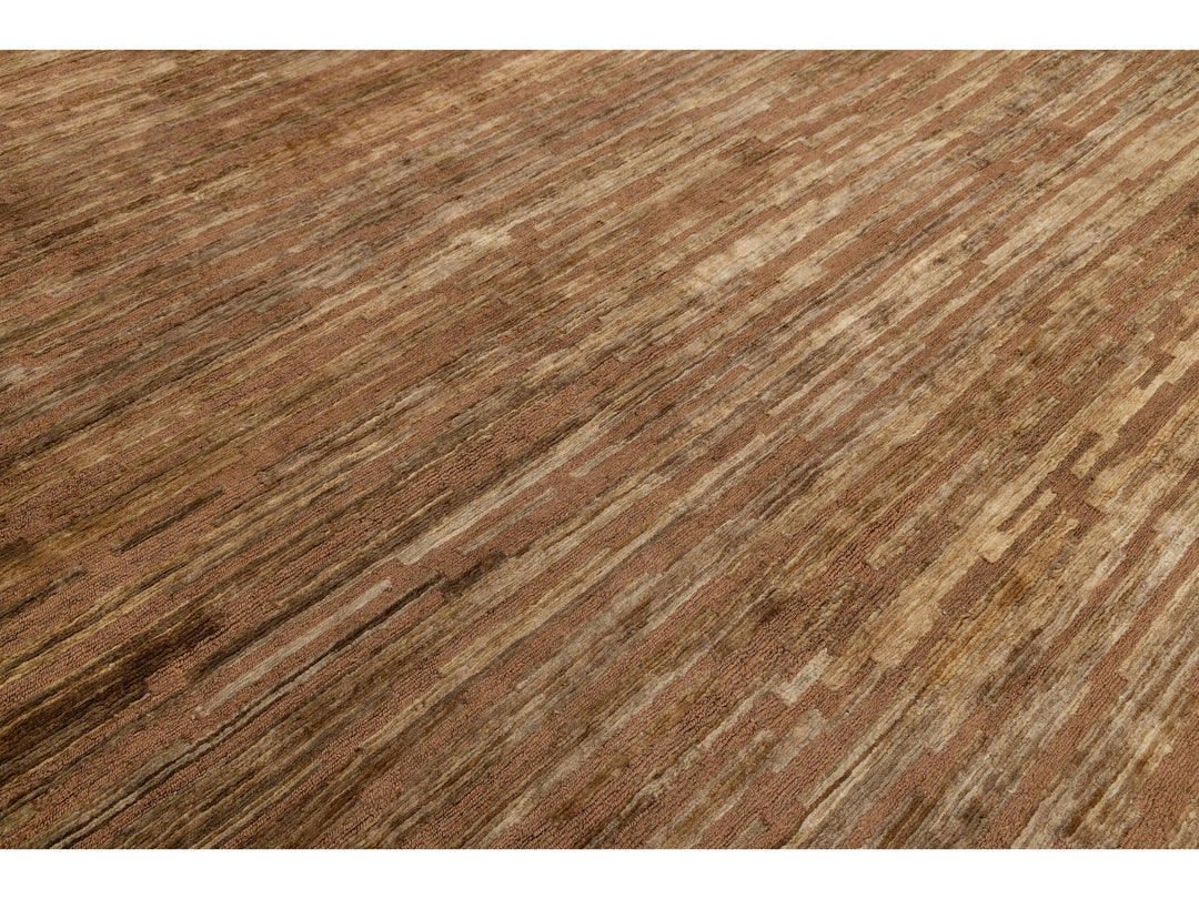 Modern Soumak Wool Rug 10 X 14