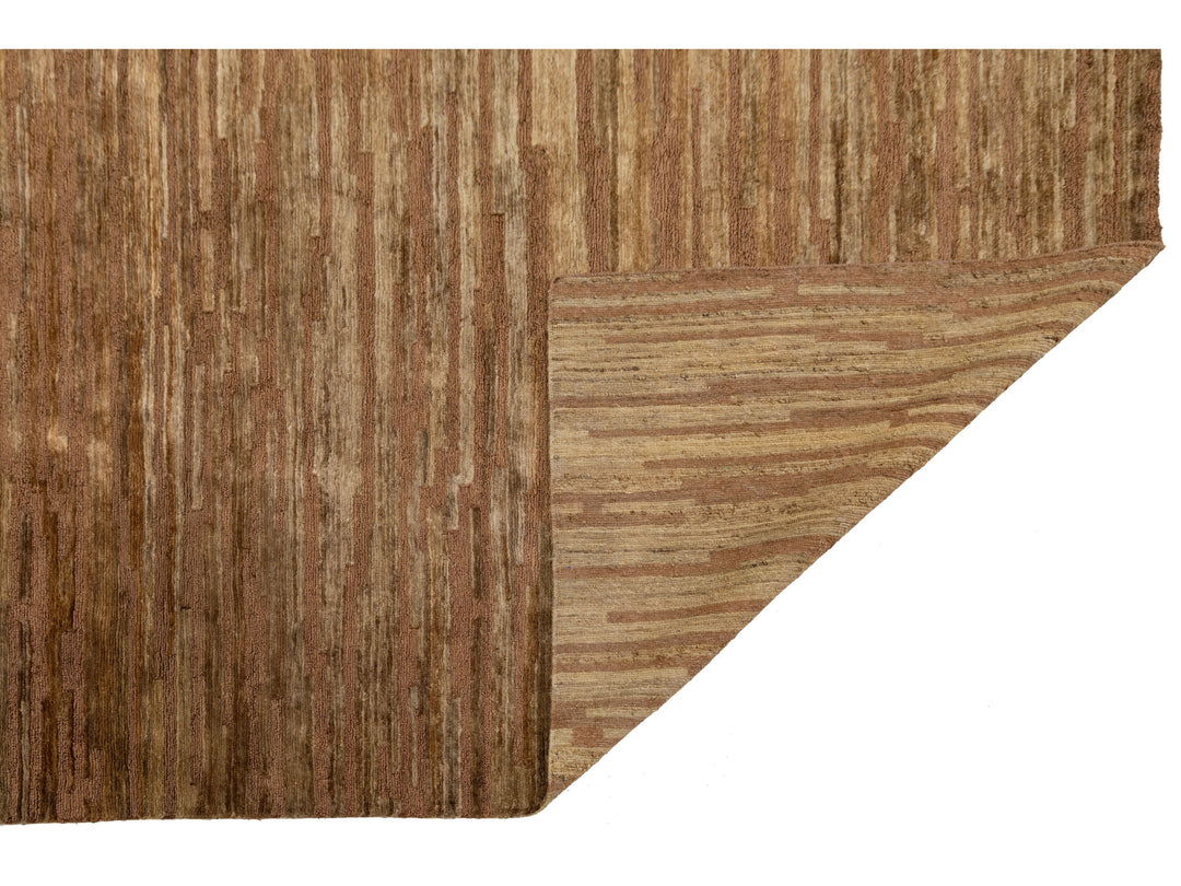 Modern Soumak Wool Rug 9 X 12