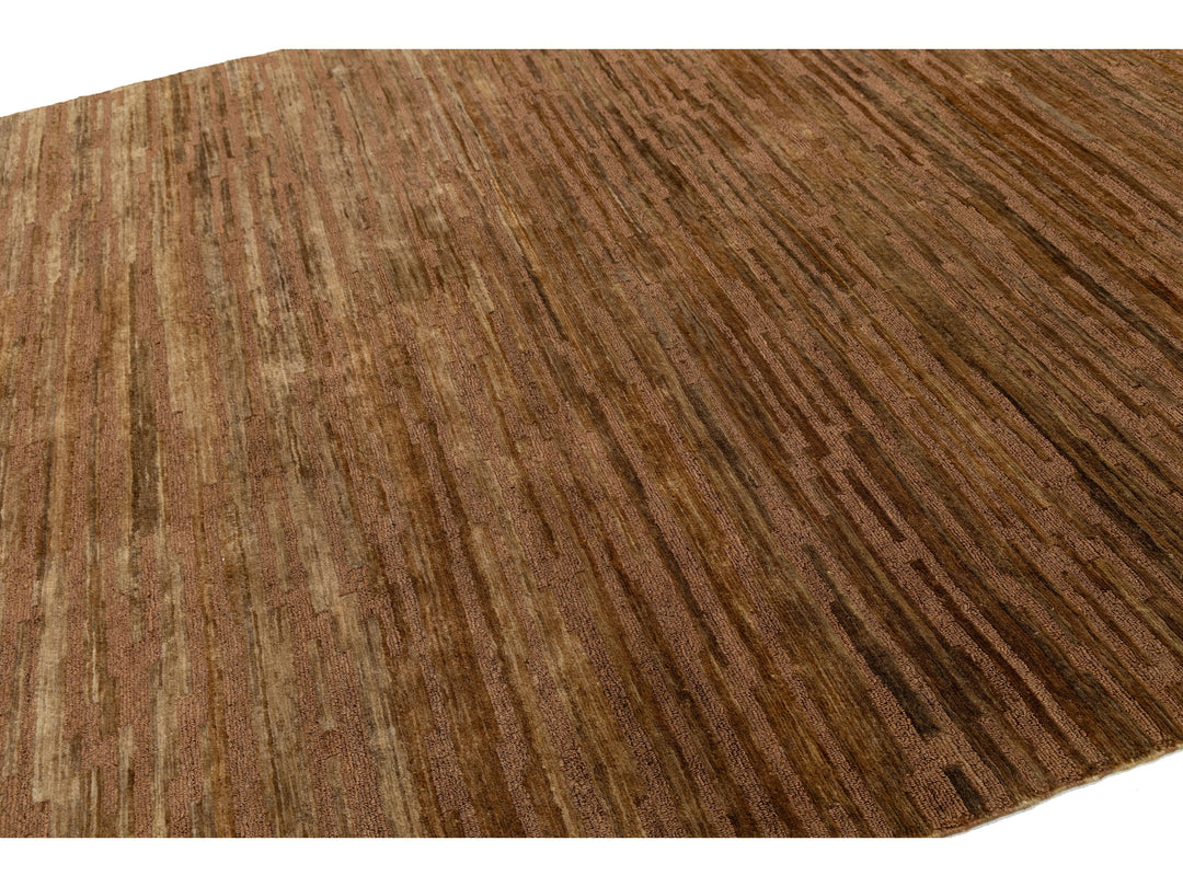 Modern Soumak Wool Rug 9 X 12