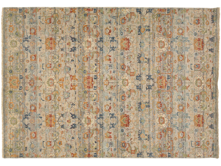 Modern Agra Wool Rug 9 X 14