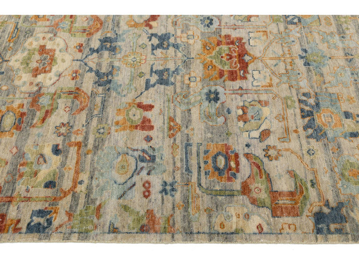 Modern Agra Wool Rug 10 X 14