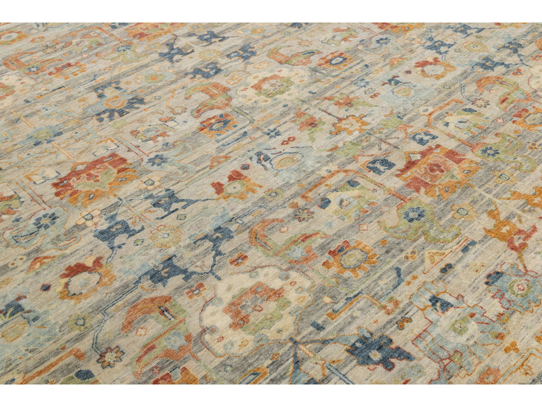 Modern Agra Wool Rug 10 X 14