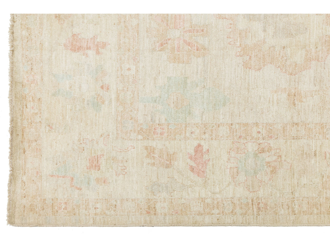 Modern Oushak Wool Rug 10 X 13