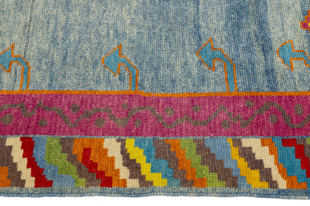 Modern Turkish Kars Wool Rug 10 X 14