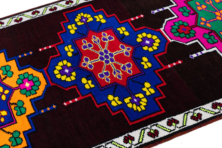 Modern Turkish Anatolian Wool Runner 3 X 11