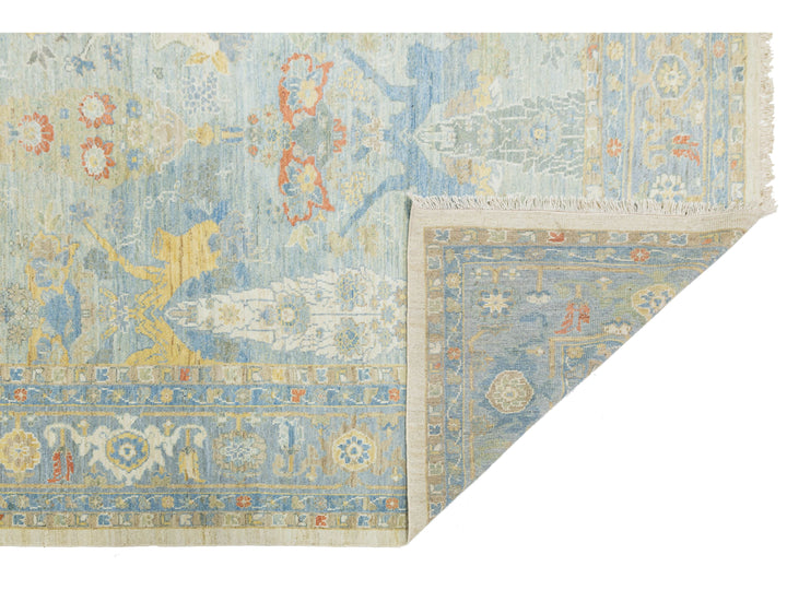 Modern Sultanabad Wool Rug 12 X 16