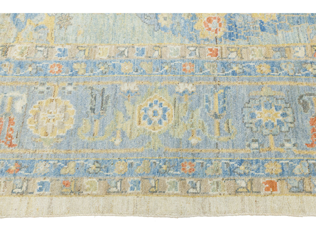 Modern Sultanabad Wool Rug 12 X 16