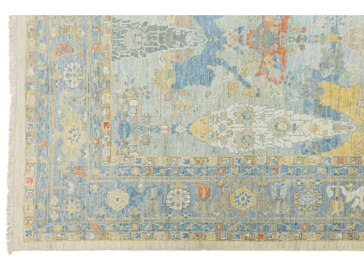 Modern Sultanabad Wool Rug 12 X 16