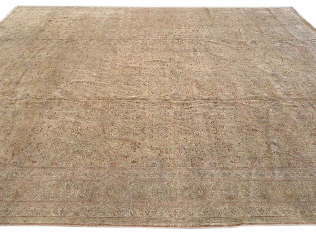 Antique Sivas Wool Rug 11 X 14