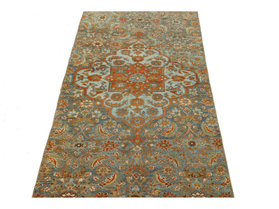 Antique Malayer Wool Runner 3 X 14