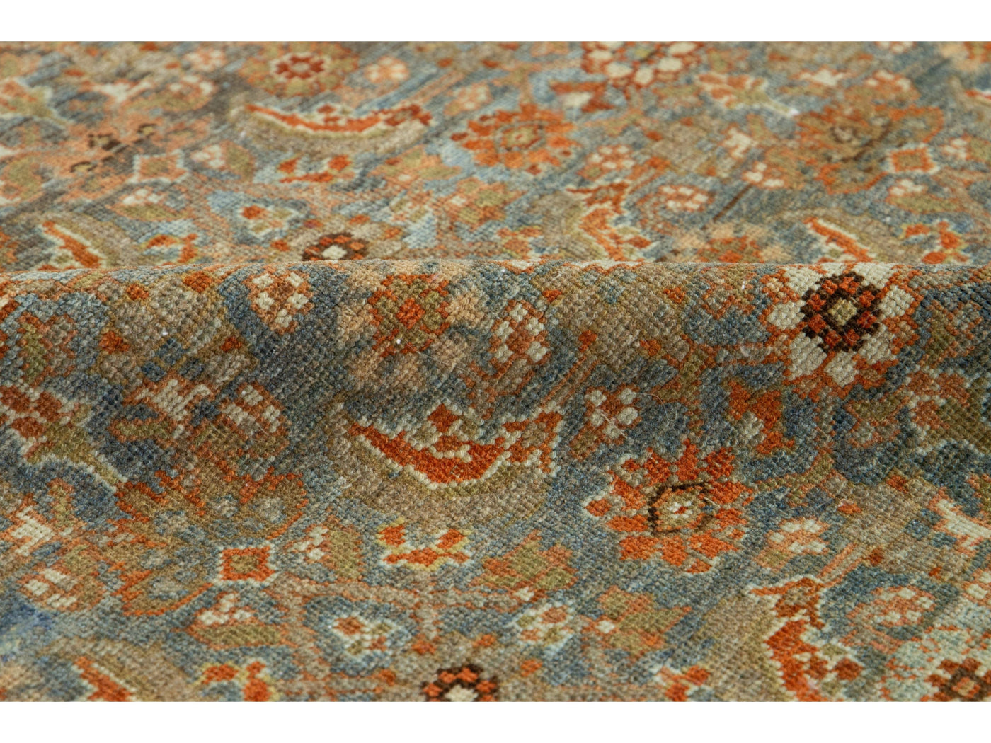 Antique Malayer Wool Runner 3 X 14