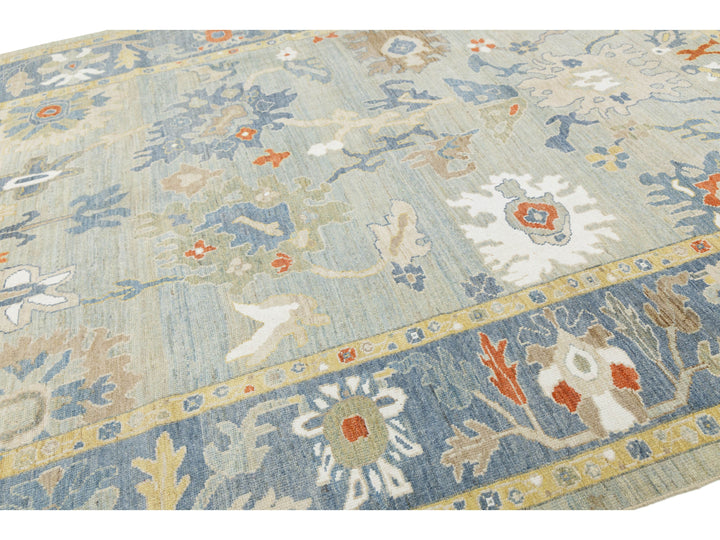 Modern Sultanabad Wool Rug 10 X 12